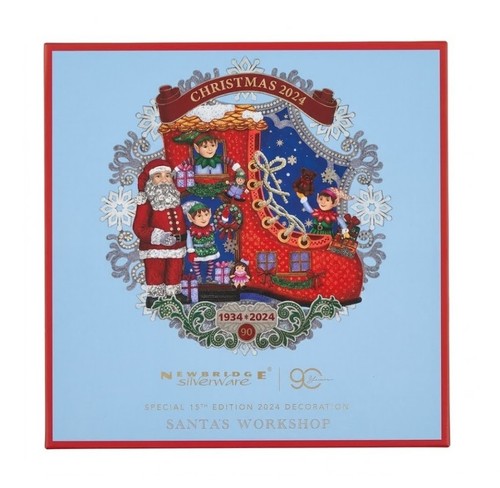 Newbridge silverware santa - silverware, santa's